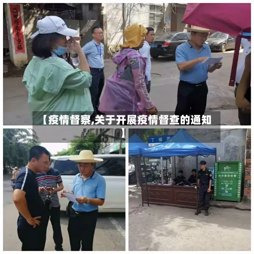 【疫情督察,关于开展疫情督查的通知】