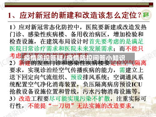 疫情防控答疑/疫情防控问答小知识-第2张图片