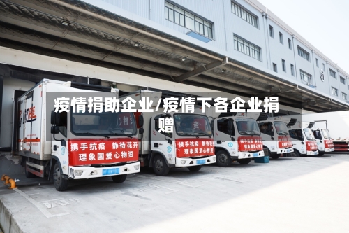 疫情捐助企业/疫情下各企业捐赠