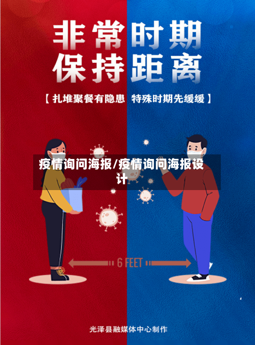 疫情询问海报/疫情询问海报设计