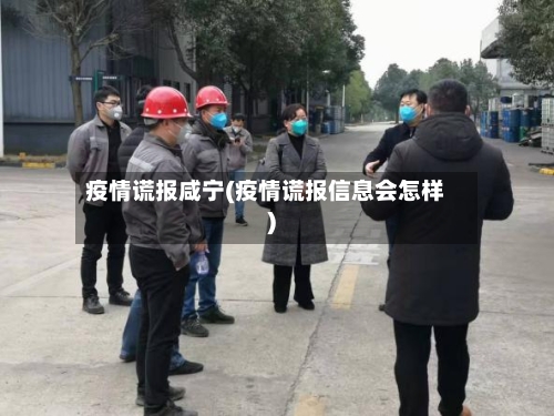 疫情谎报咸宁(疫情谎报信息会怎样)