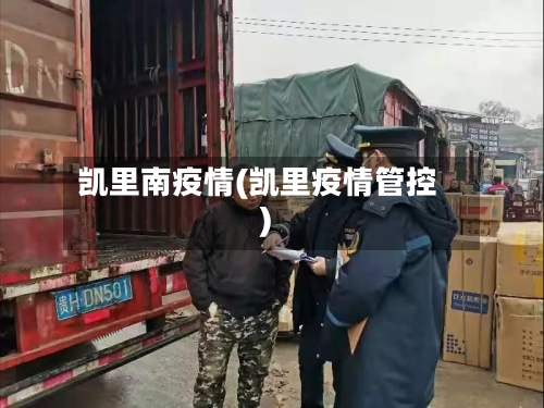 凯里南疫情(凯里疫情管控)-第2张图片