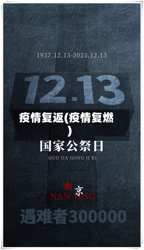 疫情复返(疫情复燃)