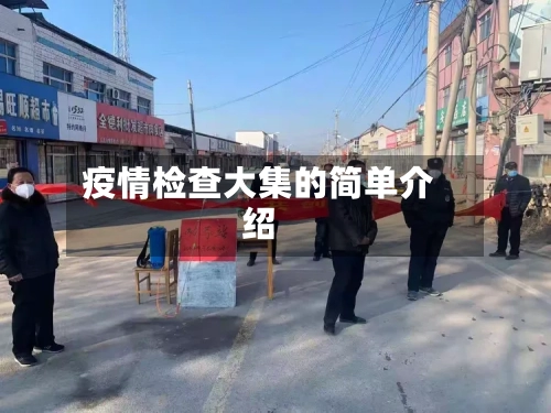 疫情检查大集的简单介绍-第2张图片