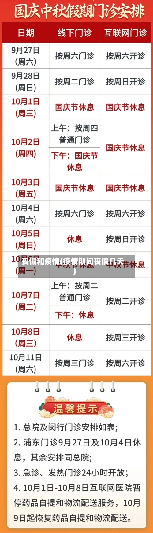丧假和疫情(疫情期间丧假几天)