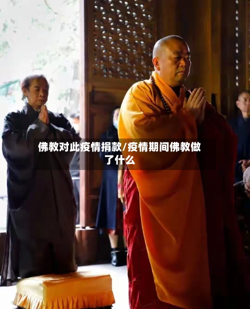 佛教对此疫情捐款/疫情期间佛教做了什么-第2张图片