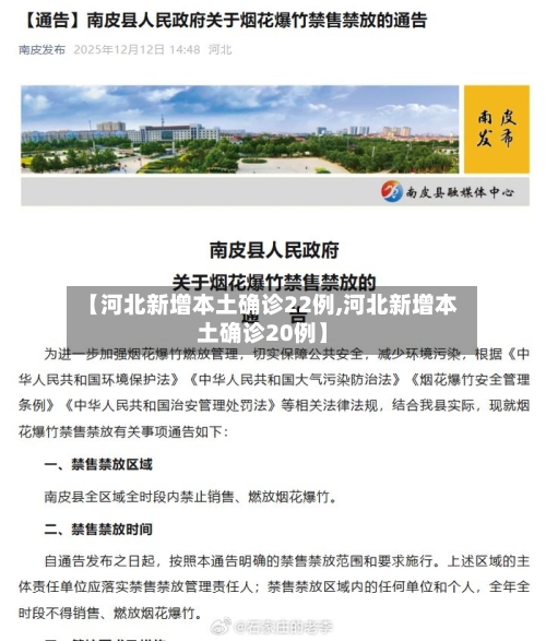 【河北新增本土确诊22例,河北新增本土确诊20例】