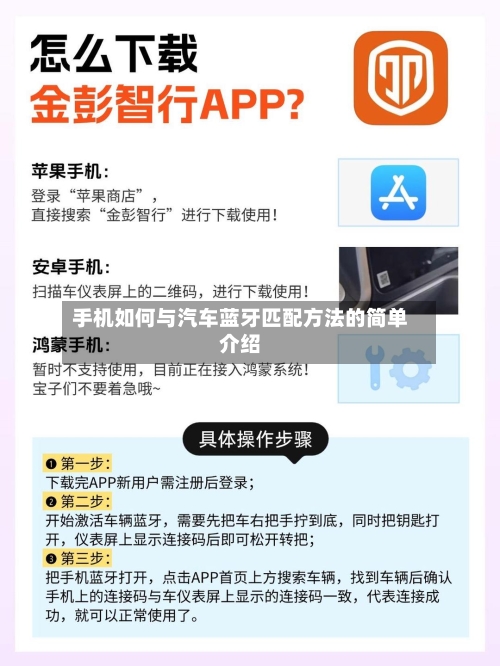 手机如何与汽车蓝牙匹配方法的简单介绍