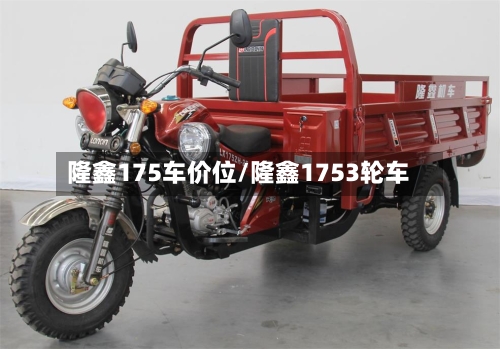 隆鑫175车价位/隆鑫1753轮车-第2张图片